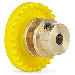 Slot.It Corona dentata in linea 28T Inserto in Bronzo GI28-BZ