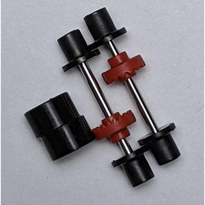 OS3 TFX Hintere schwarze Räder 15T XRAS15