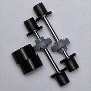 OS3 TFX Hintere schwarze Räder 19T XRAS19