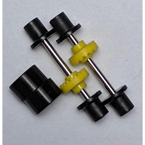 OS3 TFX Hintere schwarze Räder 15T XRAS15