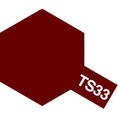 Vernice spray Tamiya rosso opaco TS-33