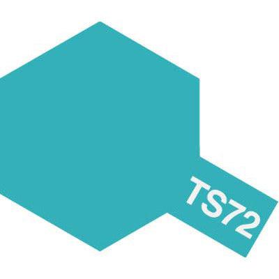Vernice spray Tamiya blu trasparente TS-72