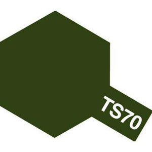 Vernice spray Tamiya Olive Drab (JGSDF) TS-70