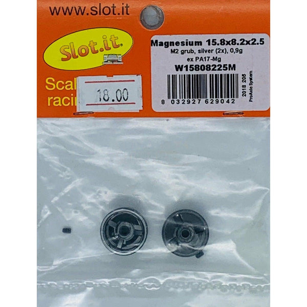 Slot.It Wheels 15.8 x 8.2 x 2.5 Mg W15808225M