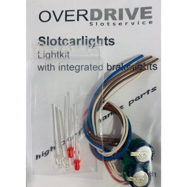OverDrive Slot Car Light Kit Int Brakelights XB1