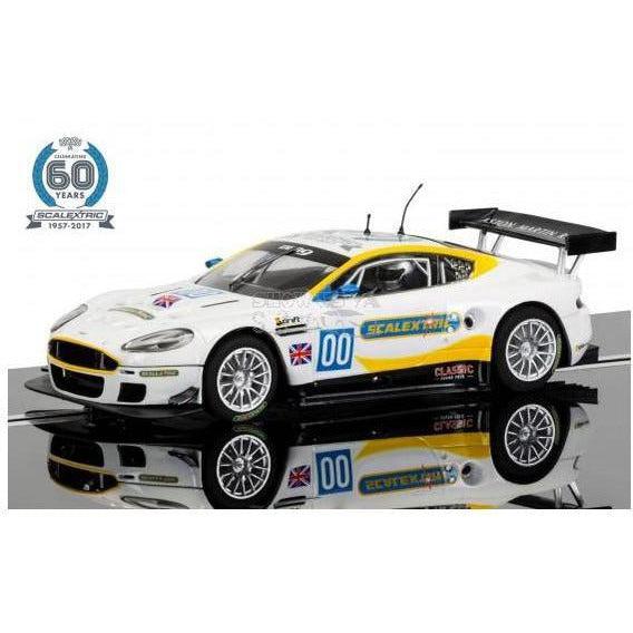 60th Anniversary Collection - 2000s, Aston Martin DBR9 Limited Edition C3830a-Slot Cars-Scalextric-Show Us Ya Slotz