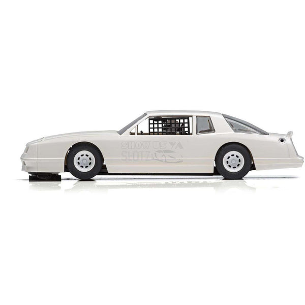 Chevrolet Monte Carlo 1986 - White C4072-Slot Cars-Scalextric-Show Us Ya Slotz