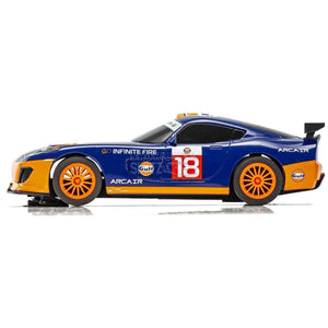 Team GT Gulf C4091-Slot Car-Scalextric Start-Show Us Ya Slotz